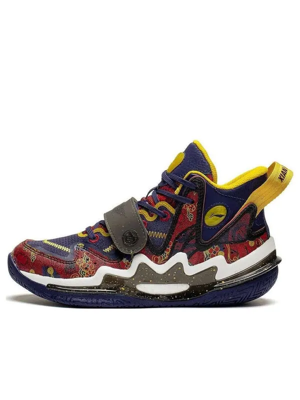 Кроссовки премиум 3 Li-Ning — изображение 1 из 4, черный/красный/желтый