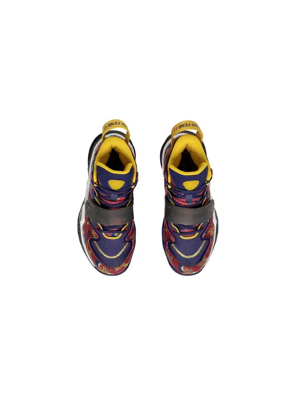 Кроссовки премиум 3 Li-Ning — изображение 4 из 4, черный/красный/желтый
