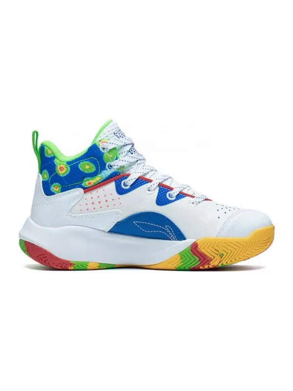 Кроссовки пионер праймериз 3.0 Li-Ning — изображение 2 из 4, белый/синий/красный