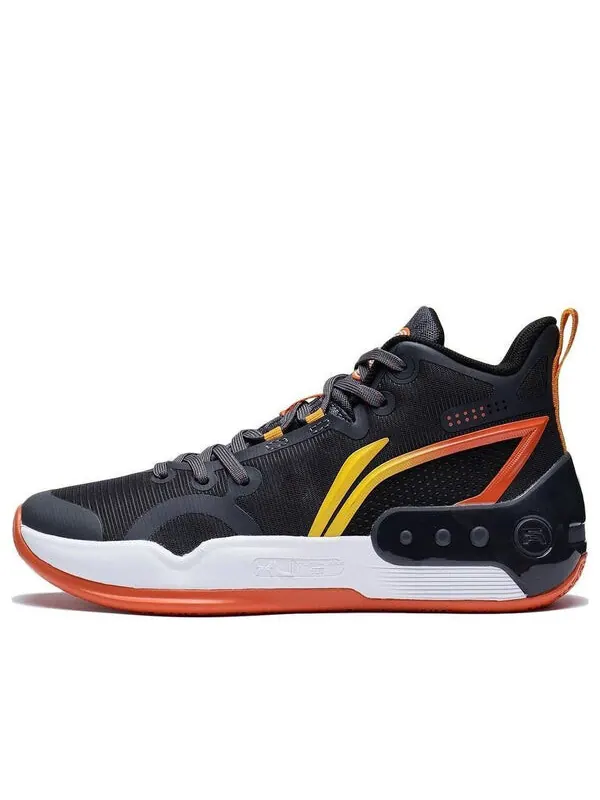 Кроссовки yushuai 16 mid Li-Ning — изображение 1 из 4, черный/желтый/оранжевый