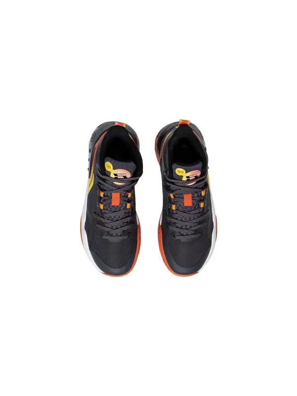Кроссовки yushuai 16 mid Li-Ning — изображение 4 из 4, черный/желтый/оранжевый