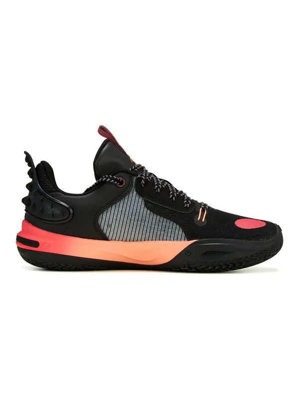 Кроссовки Wade All City 11 Li-Ning — изображение 2 из 4, черный/оранжевый