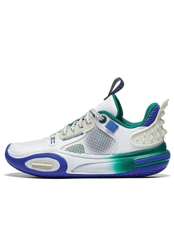 Кроссовки Wade All City 11 Li-Ning — изображение 1 из 4, белый/синий/зеленый