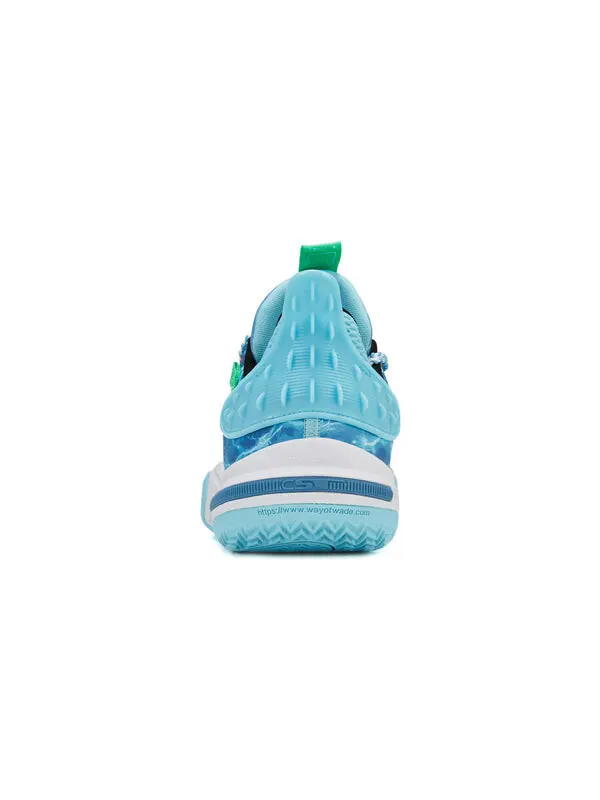 Кроссовки Wade All City 11 Li-Ning — изображение 4 из 4, синий/белый/зеленый