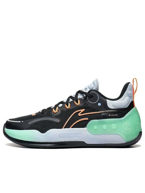 Кроссовки yushuai 16 v2 низкие Li-Ning — изображение 1 из 3, черный/зеленый/белый