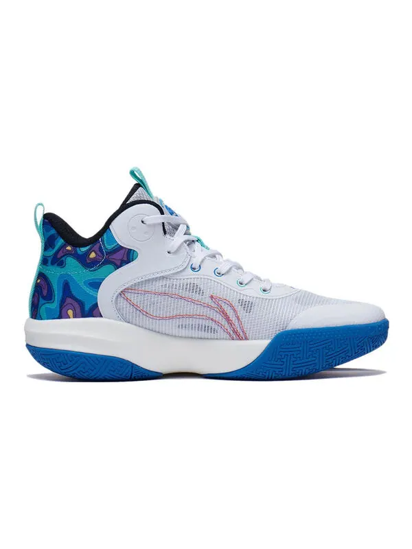 Кроссовки пионер праймериз 3.0 Li-Ning — изображение 2 из 4, белый/синий/мульти
