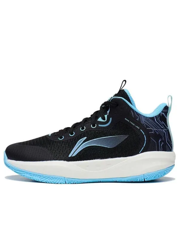 Кроссовки пионер праймериз 3.0 Li-Ning — изображение 1 из 3, черный/синий/белый