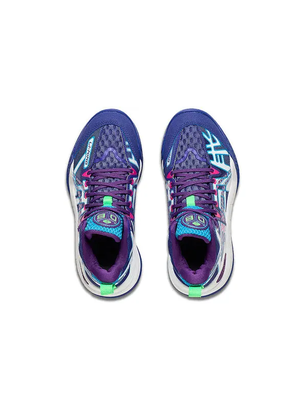 Кроссовки гало Li-Ning — изображение 3 из 4, синий/белый/розовый