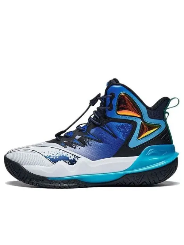 Кроссовки пионерская команда 3.0 v2 Li-Ning — изображение 1 из 4, синий/белый
