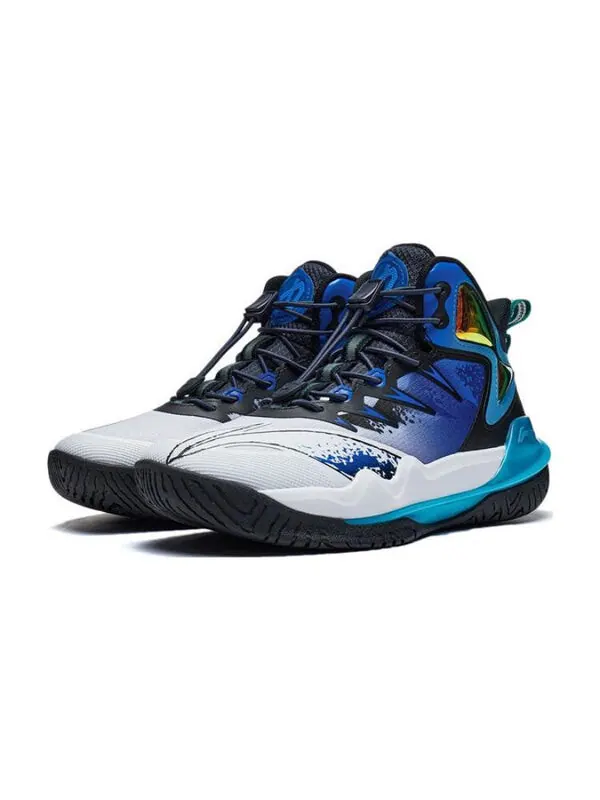 Кроссовки пионерская команда 3.0 v2 Li-Ning — изображение 3 из 4, синий/белый