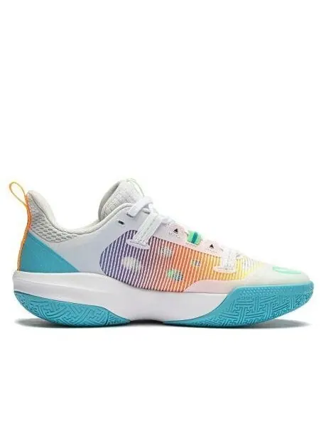 Кроссовки пионер 4 начальная Li-Ning — изображение 2 из 4, белый//оранжевый