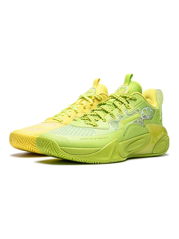 Кроссовки Wind Shadow 2.0 Li-Ning — изображение 3 из 4, неоновый зеленый/желтый