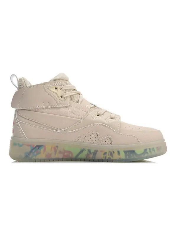 Кроссовки 937 deluxe hi Li-Ning — изображение 2 из 4, бежевый/мульти