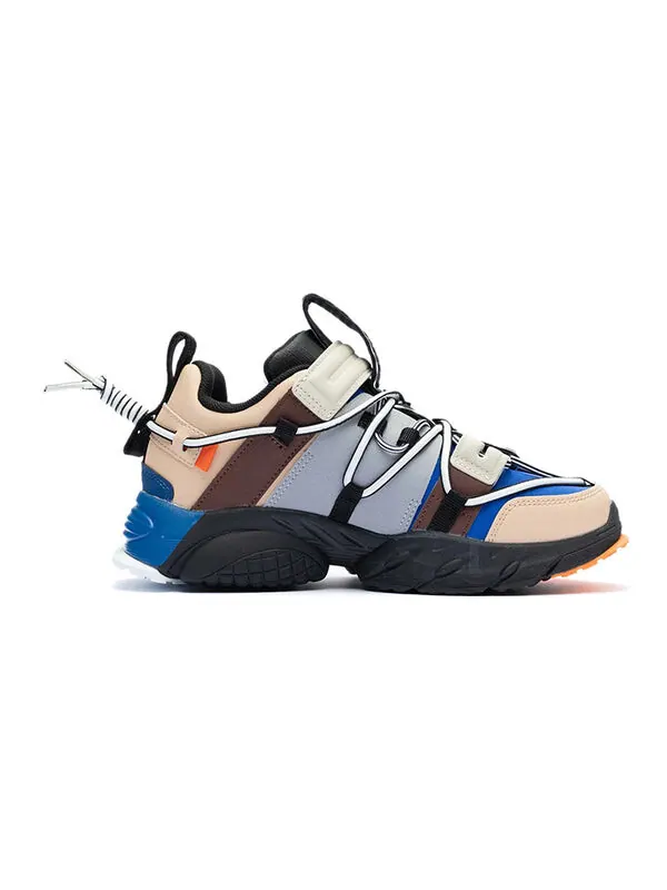 Кроссовки титан гало Li-Ning — изображение 2 из 4, синий/черный/бежевый