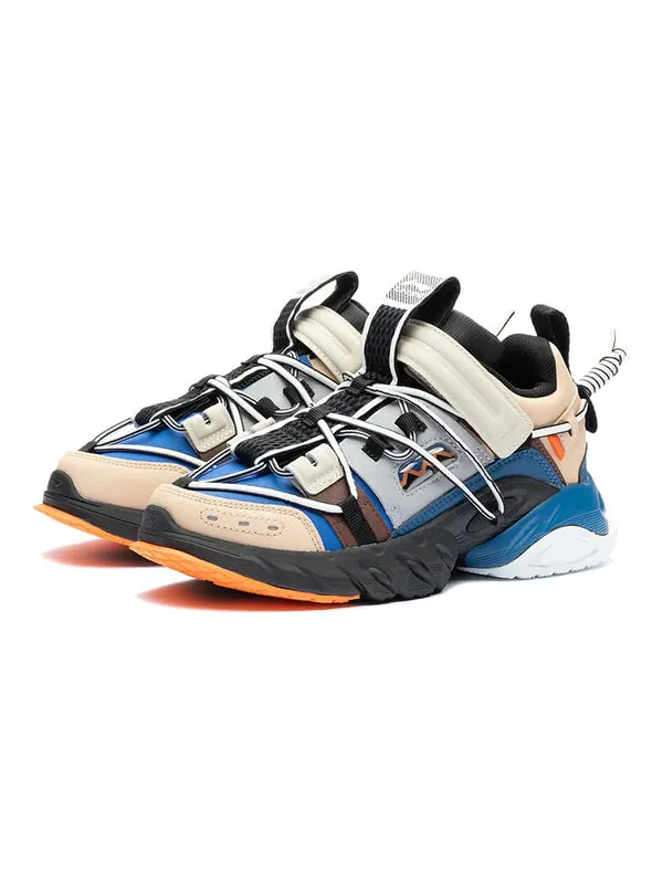 Кроссовки титан гало Li-Ning — изображение 3 из 4, синий/черный/бежевый