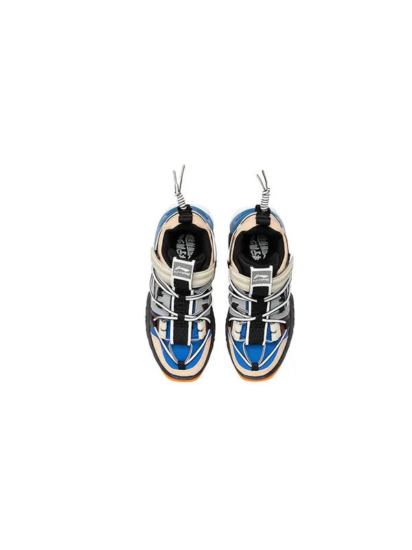 Кроссовки титан гало Li-Ning — изображение 4 из 4, синий/черный/бежевый