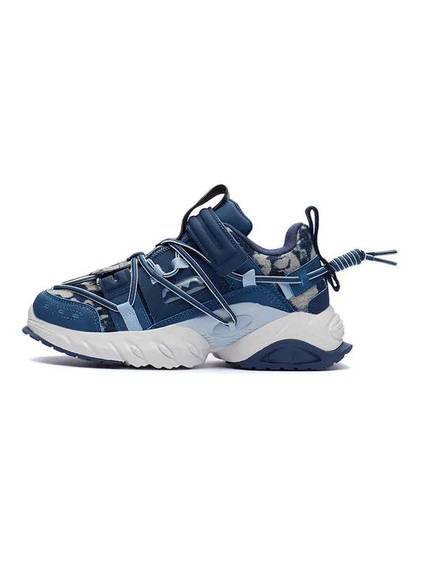 Кроссовки титан гало Li-Ning — изображение 2 из 4, синий/белый