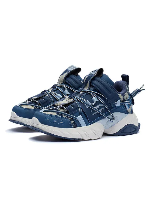 Кроссовки титан гало Li-Ning — изображение 4 из 4, синий/белый