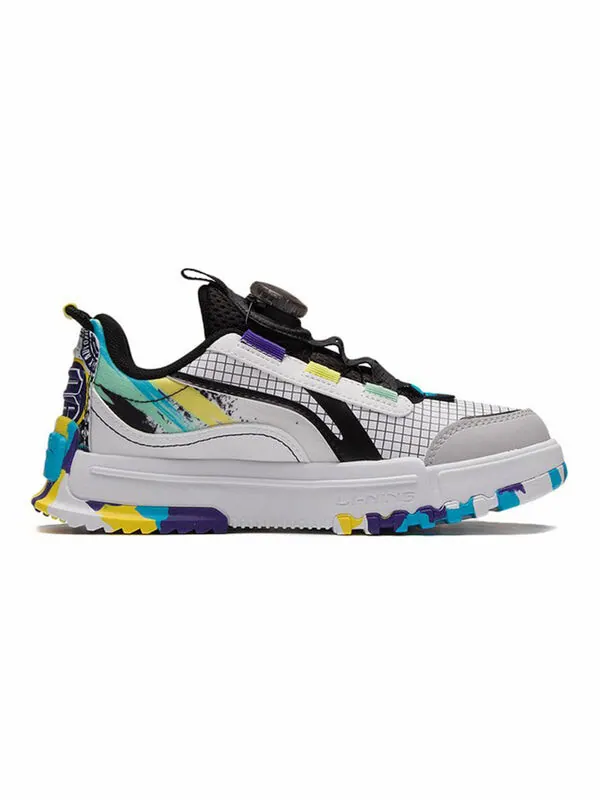 Кроссовки journey 2.0 низкие Li-Ning — изображение 2 из 4, белый/черный/мульти