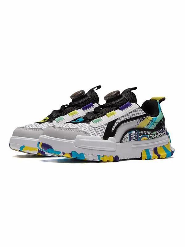 Кроссовки journey 2.0 низкие Li-Ning — изображение 3 из 4, белый/черный/мульти