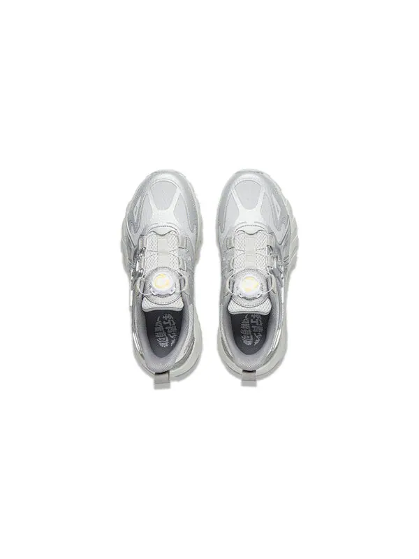 Кроссовки flash shadow v6 Li-Ning — изображение 3 из 4, серебристый/серый/белый