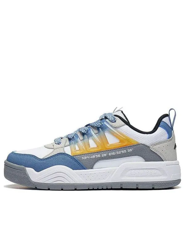 Кроссовки ollie pro v2 Li-Ning — изображение 1 из 3, белый/синий/серый/желтый
