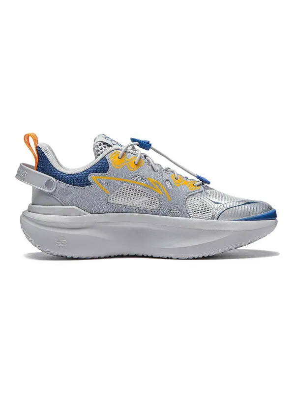 Кроссовки межзвездные Li-Ning — изображение 2 из 4, серебристый/синий/желтый