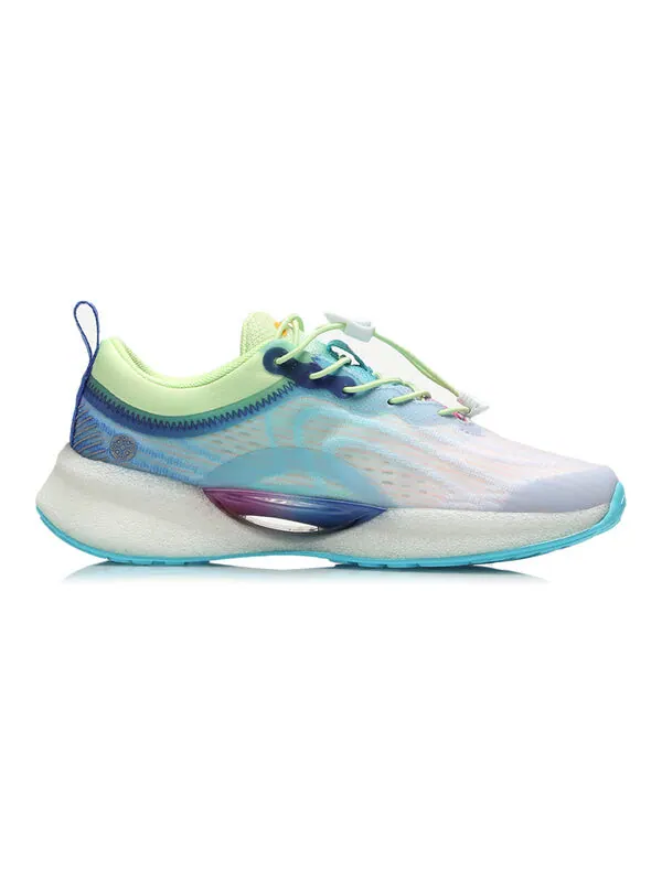 Кроссовки супер легкие xviii Li-Ning — изображение 2 из 4, синий/зеленый/фиолетовый