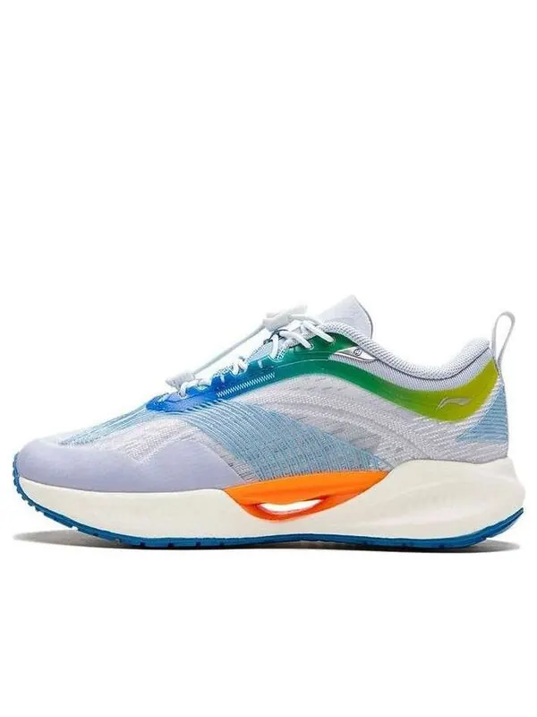 Кроссовки супер легкие xix Li-Ning — изображение 1 из 4, белый/синий/оранжевый
