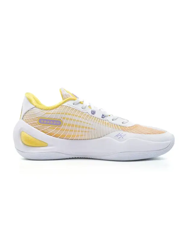 Кроссовки ar1 kicks crew Rigorer — изображение 3 из 4, желтый/белый/фиолетовый