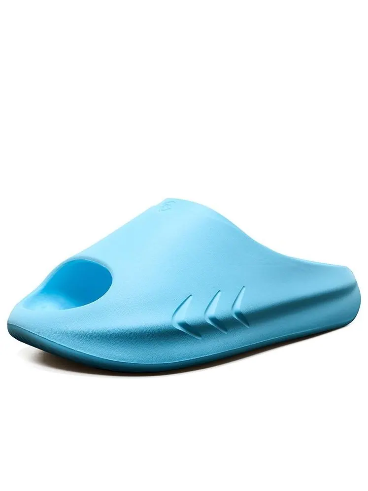 Шлепанцы Rigorer Mini Shark Slides 'Light Blue' — изображение 3 из 5, синий