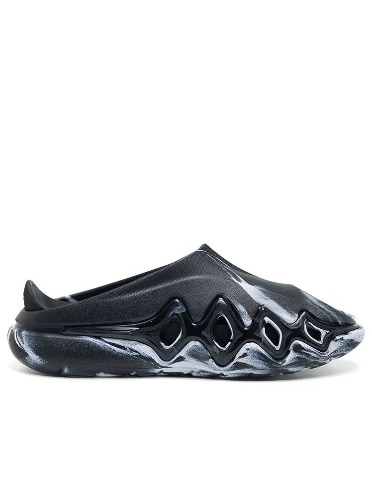 Шлепанцы Rigorer Shark 3 Slipper 'Black White' — изображение 2 из 6, черный