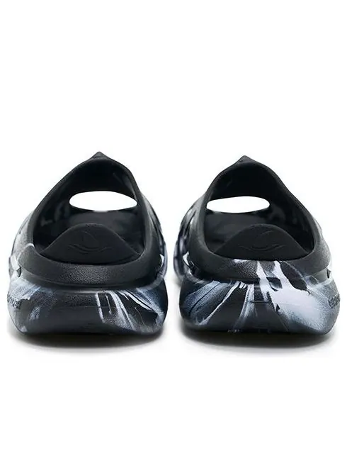 Шлепанцы Rigorer Shark 3 Slipper 'Black White' — изображение 5 из 6, черный