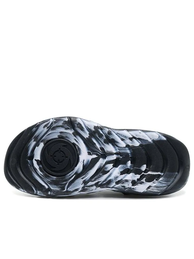 Шлепанцы Rigorer Shark 3 Slipper 'Black White' — изображение 6 из 6, черный