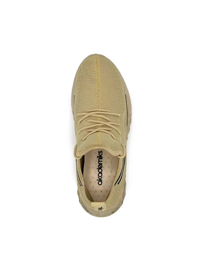 Мужские кроссовки Fit 2.0 Knit Jogger Akademiks — изображение 4 из 7, бежевый