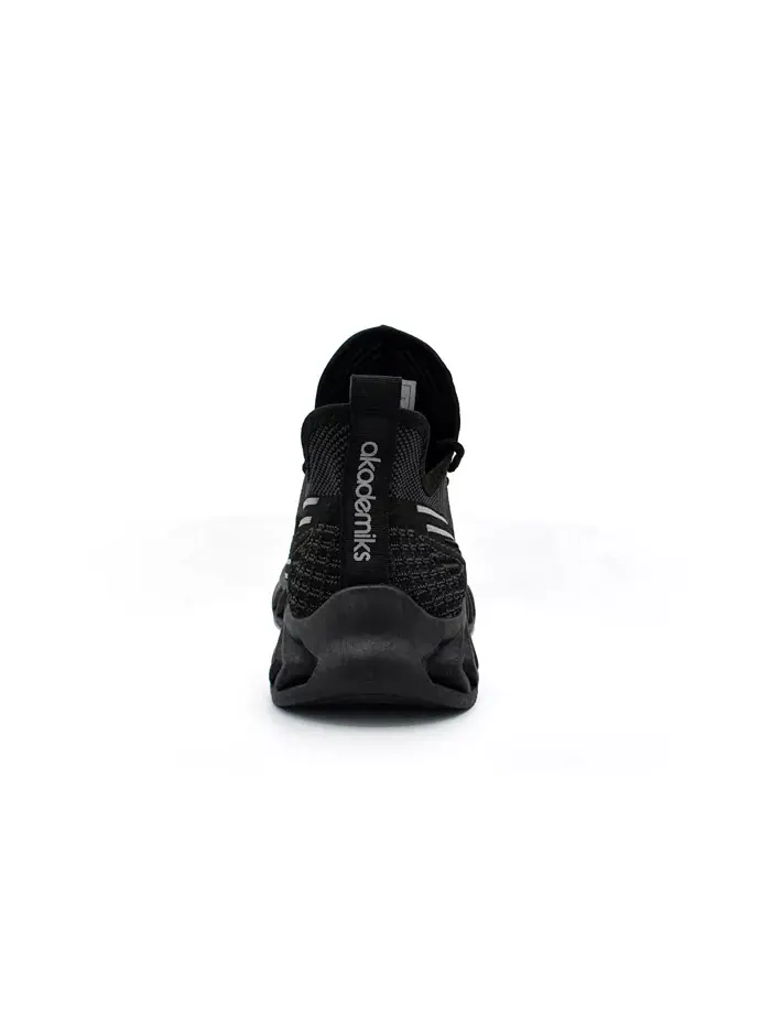 Мужские кроссовки Fit 2.0 Knit Jogger Akademiks — изображение 3 из 7, черный серый
