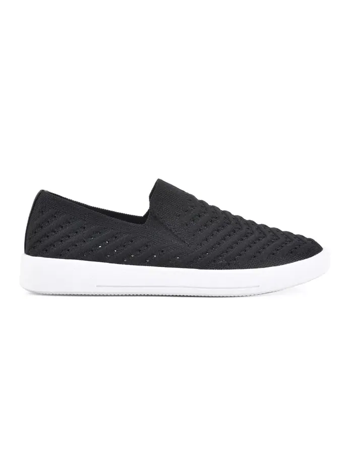 Женские кеды Courage Slip On White Mountain — изображение 2 из 7, черный