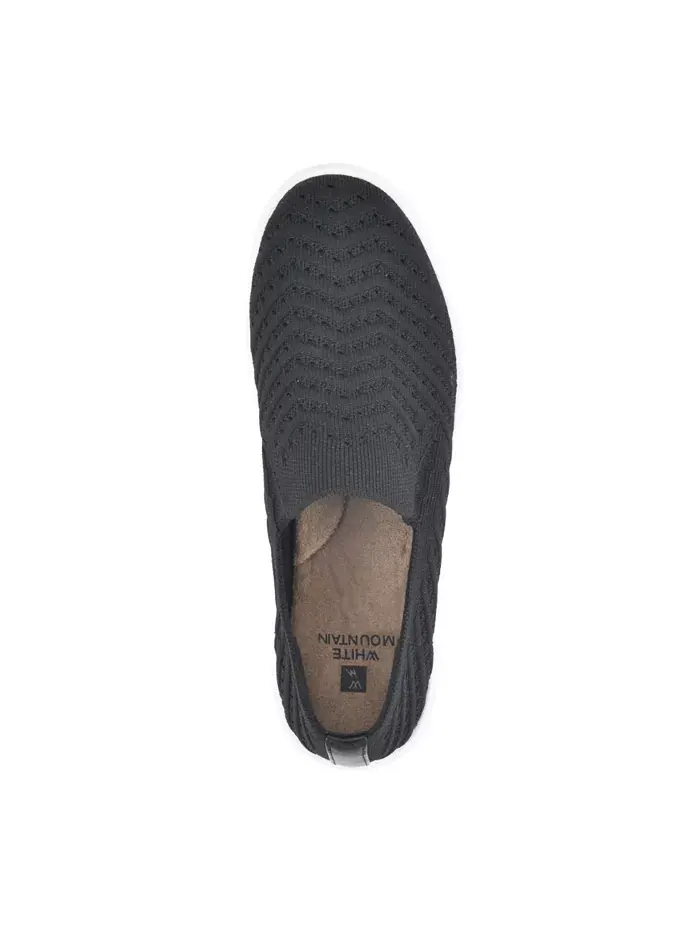 Женские кеды Courage Slip On White Mountain — изображение 4 из 7, черный