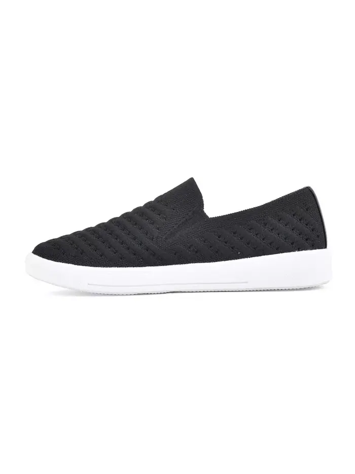 Женские кеды Courage Slip On White Mountain — изображение 6 из 7, черный