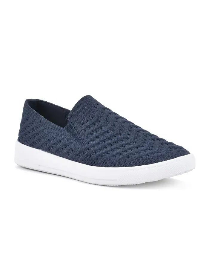 Женские кеды Courage Slip On White Mountain — изображение 1 из 7, темно-синий