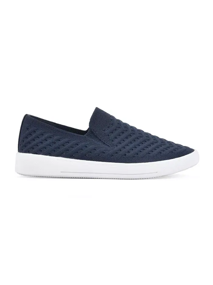 Женские кеды Courage Slip On White Mountain — изображение 2 из 7, темно-синий