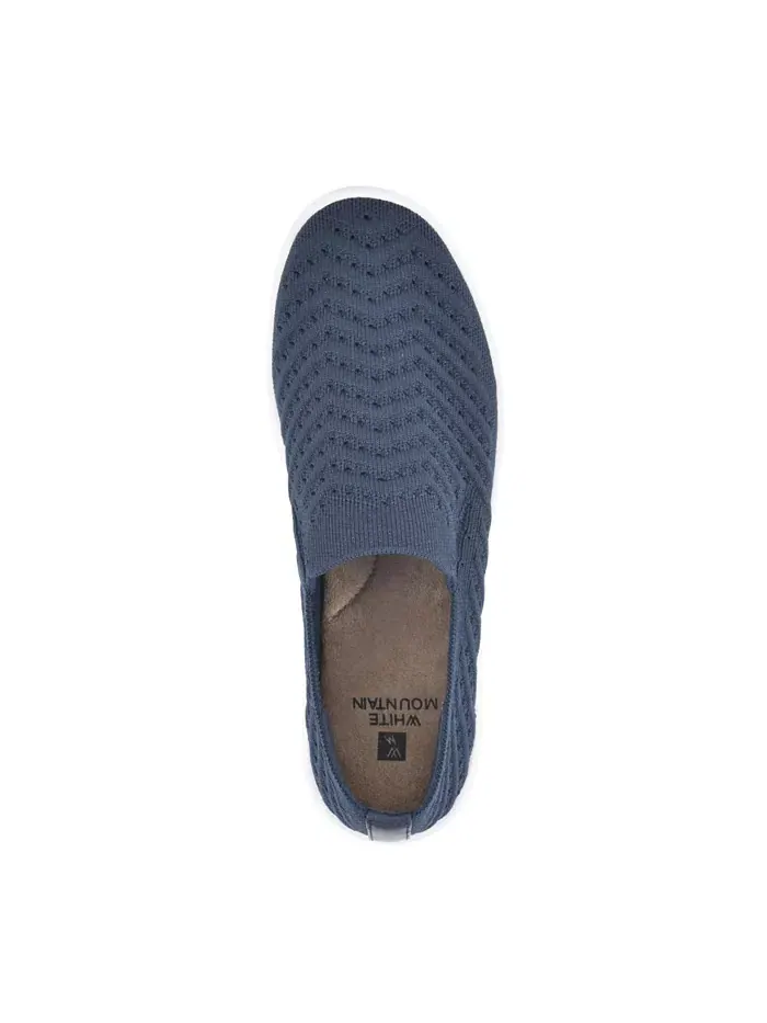 Женские кеды Courage Slip On White Mountain — изображение 4 из 7, темно-синий