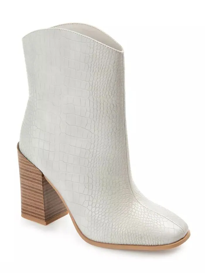 Женские ботинки Brekinn Western Journee Collection — изображение 1 из 9, серый