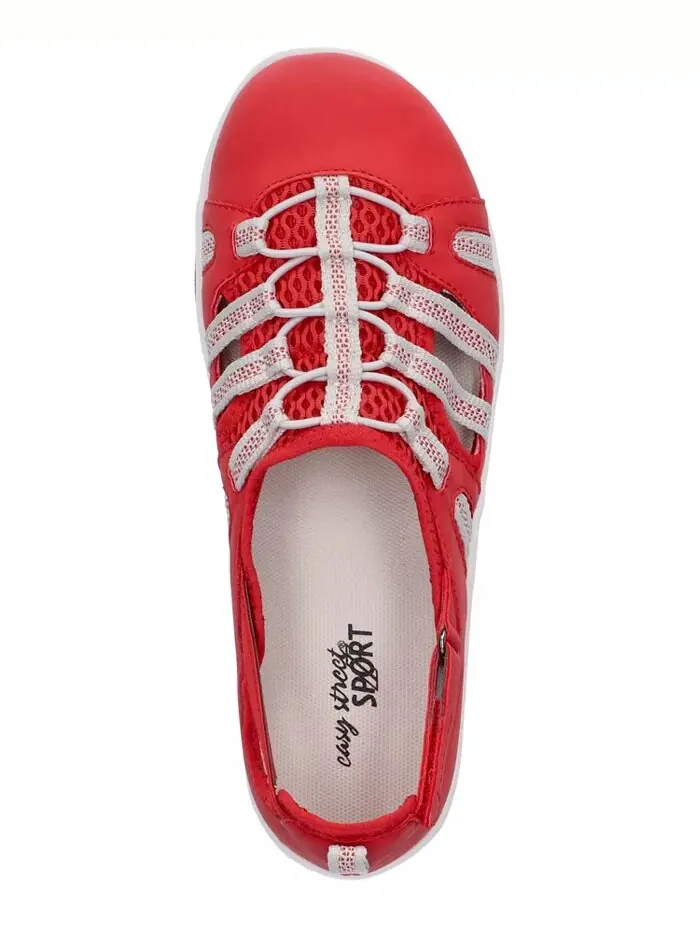 Женские спортивные балетки Zaba Athleisure Easy Street — изображение 4 из 5, красный