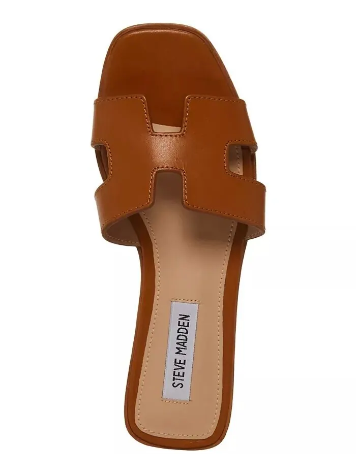 Женские сандалии Hadyn Slide Steve Madden — изображение 4 из 5, коричневый