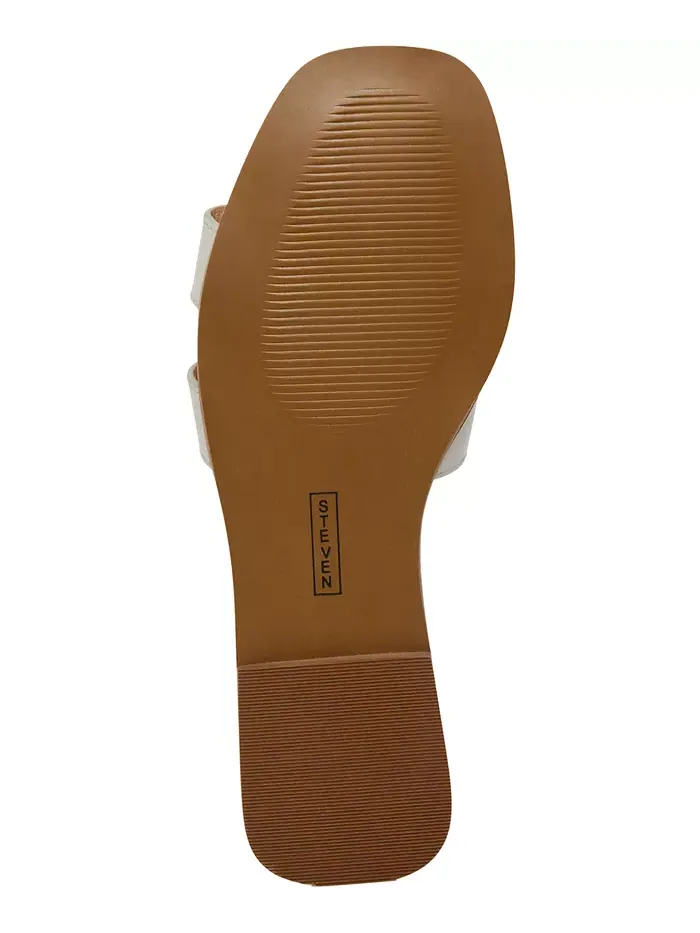 Женские сандалии Hadyn Slide Steve Madden — изображение 5 из 8, белый