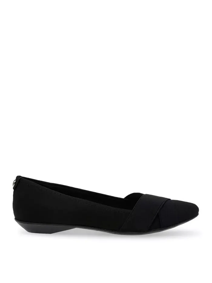 Женские балетки Oalise с острым носком Anne Klein — изображение 2 из 7, черный
