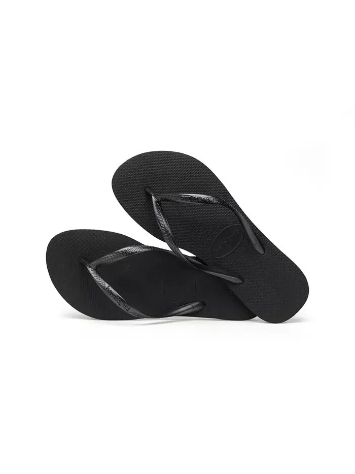 Женские тонкие шлепанцы Havaianas — изображение 3 из 4, черный