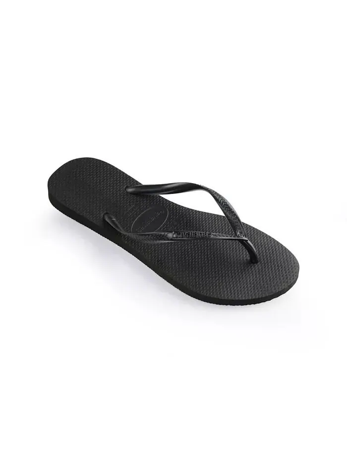 Женские тонкие шлепанцы Havaianas — изображение 4 из 4, черный