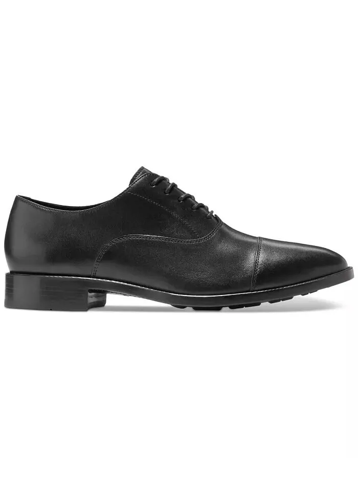 Мужские оксфорды со шнуровкой Hawthorne и закрытым носком Cole Haan — изображение 2 из 6, черный